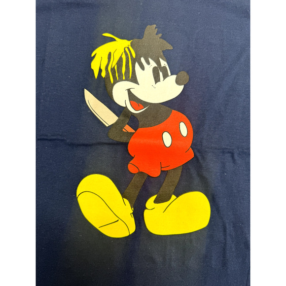 Revenge X XXX Tentacion Don't Kill Your Friends Navy Tee Size XXL - Picture 2 of 6